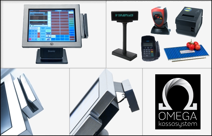 Omega PC-Kassasystem för butik